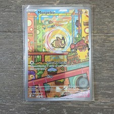 Morpeko 135/128 30th Anniversary Illustration Rare Pokemon TCG English 2026  picture