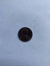 1960 One Cent Penny No Mint Mark L On Rim Circulated Condition US Coin picture
