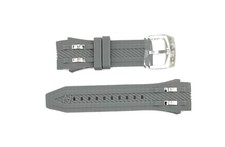 Authentic Invicta Bolt 6434 Gray Polyurethane & Stainless Steel 26mm Watch Band picture