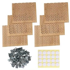 6Pcs 2.75x2.36 Inch Large Wooden Candle Wicks with Metal Bases for Candle Mak... picture