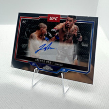 Topps 2025 Chrome UFC Joshua Van Chrome Rookie Autographs Auto RC #CRA-JV picture