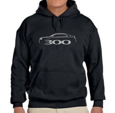 2011-17 Chrysler 300 Black Hoodie Sweatshirt picture