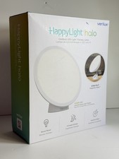 NEW Verilux HappyLight Halo Rechargeable Therapy Lamp 10K LUX Cordless  picture