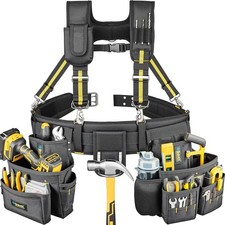 Carpenter Tool Vest Bravex 20 Pocket Suspension Rig 1200D picture