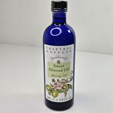 SEALED Vintage Crabtree & Evelyn Sweet Almond Oil Massage Oil 200mL Discontinued picture