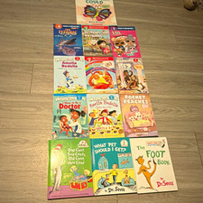 Dr. Seuss I Can Read Mixed Children’s Paperback Book Lot, Illustrated, English picture