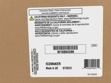 OEM Whirlpool Ice Maker W10884390 8-Cube Bottom Freezer Refrigerator USA Ship picture