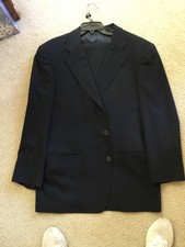 Gorgeous Black ermenegildo zegna suit 100% New price picture
