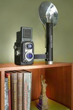 Ciro-flex TLR Camera Wollensak 85mm f/3.5 Lens Case and Awesome Ciro Flash picture