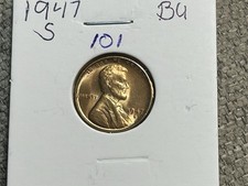 BU 1947-S Lincoln Cent Item #101 picture