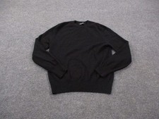 Naadam Sweater Womens S Black Cashmere Preppy Casual Work Pullover Logo picture