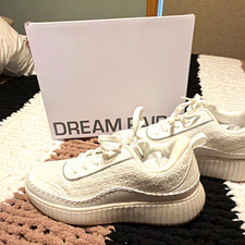 Dream Pairs White Women’s Low Top Lace-Up Athletic Sneakers Style SDFN2379W picture