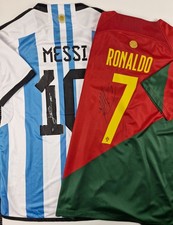 Lionel Messi + Cristiano Ronaldo 2022 FIFA World Cup picture
