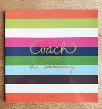 Coach 65th Anniversary 2006 Y2K Gifts Mini Catalog Booklet 24 Pages Vintage picture