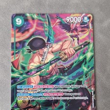 Bandai One Piece JCC Roronoa Zoro OP06-118 SEC TR FR picture
