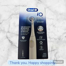 Oral-B iO Series 2 Rechargeable Electric Powered Toothbrush WHITE NEW SEALED picture