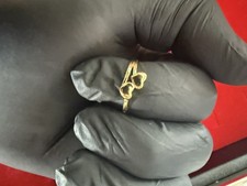 anillo de oro 10k para mujer picture