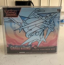 Pokemon Chaos Rising Pokemon Center ETB Elite Trainer Box New Factory Sealed picture