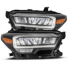 For 16-23 Toyota Tacoma OE Style AlphaRex LUXX Black Housing LED Headlight Lamp picture