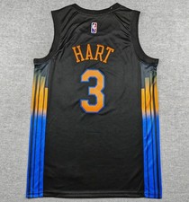 Men's Josh #3 Hart Black Knick 2026 Swingman Fully Stitched Sizes picture