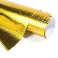Aluminized Heat Shield Thermal Barrier Adhesive Heat Sleeve 40