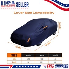car cover waterproof uv rain snow car cover all weather rain sun protection picture