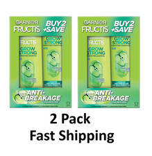 Garnier Fructis Grow Strong Shampoo & Conditioner Set for stronger Hair 2 Sets picture