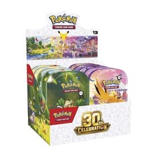 Pokemon 30th Anniversary Mini Tin Display Factory Sealed Ships 10/2/26 picture