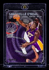 1999 SKYBOX METAL SHAQUILLE O'NEAL RARE VINTAGE FOIL INVESTMENT CARD L.A. LAKERS picture