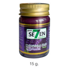 Authentic Thai Green Seven Balm Relax Lavender Sleep Massage Moisturizing 15g x6 picture