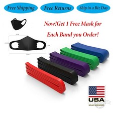 Heavy Duty Exercise Bands Latex Resistance Fitness Yoga Powerlifting Assist Band picture