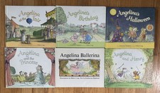Lot 6 ANGELINA BALLERINA Hardcover Picture books Pleasant picture