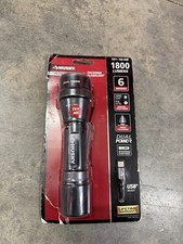 Husky 1800 Lumens Dual Power LED Rechargeable Tactical Flashlights picture