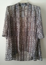 ZOZO Multi Open Front Angled Cardigan Size M, L, XL Retail $138 NWT picture