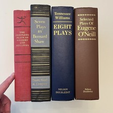 Vintage HC Book Collection: Plays (O’Neill, Shaw, Williams, Gilbert/Sullivan) VG picture