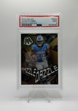 2023 Panini Mosaic - Jahmyr Gibbs Razzle Dazzle Rookie CASE HIT SP PSA 9 MINT picture