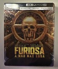 Furiosa: A Mad Max Saga [4k UHD/Blu-Ray + Digital] Steelbook - New/Sealed picture