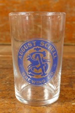 Vintage August Schell Brewing Co New Ulm, Minnesota Schell’s Beer Sampler Glass picture
