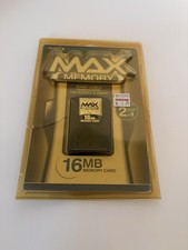 SEALED Max Memory 16MB Card for Sony PlayStation 2 PS2 by Datel NEW picture