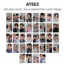 ATEEZ GOLDEN HOUR : Part.3 MAKESTAR LUCKY DRAW Official KPOP Special Gift picture