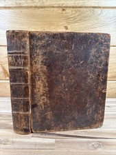 1840 HOLY BIBLE cooperstown H&E PHINNEY leather ANTIQUE stereotype edition OLD picture
