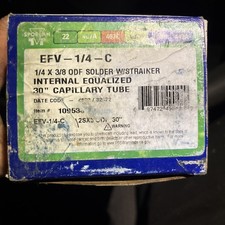 Sporlan Thermostatic 109533 EFV-1/4-C 1/4 Ton R-22 30