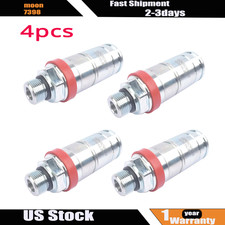 4PCS Hydraulic Female Quick Release Coupling For John Deere 6400 6420 6800 7430 picture