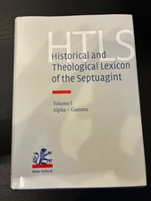 Historical and Theological Lexicon of the Septuagint Vol 1 Mohr Siebeck 2020 picture