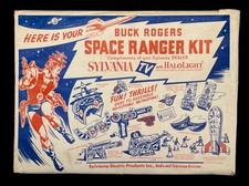 1952 BUCK ROGERS SPACE RANGER KIT SUPER COLORFUL CLASSIC WITH MULTIPLE PIECES picture