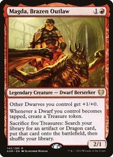 MTG MAGDA, BRAZEN OUTLAW Kaldheim **NM/M** -  142/285 picture