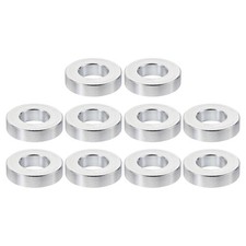 10PCS M10 Aluminum Spacers 10.5mm ID 20mm OD 5mm L Standoff Round for 3/8