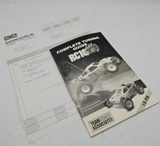 Vintage Team Associated RC10 T3 Tuning guide w/ 2000 receipt picture