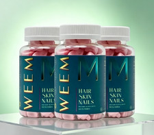 3 PC- WEEM Daily vegan Gummy Chews 60 Count Sugar Free Nutritional Supplement picture