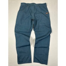 Patagonia Mens Iron Forge Hemp Canvas Double Knee Work Pants Blue 36 x 32 picture